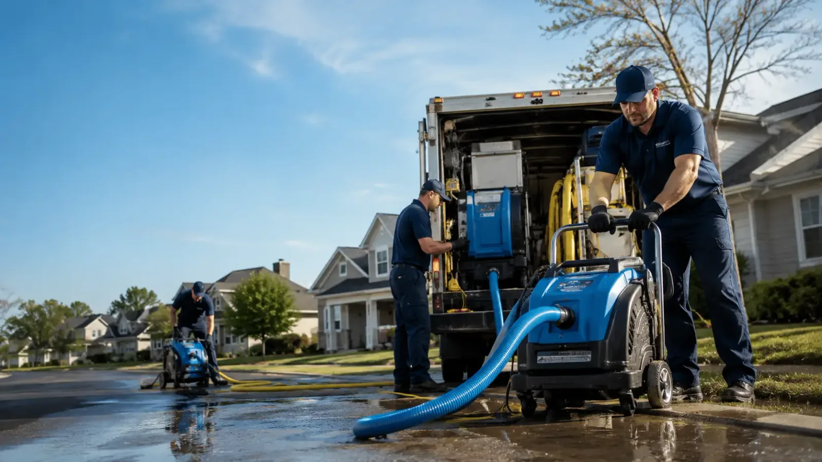 Flood Damage Cleanup in Victor, WV